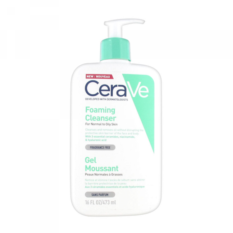 CeraVe Foaming Cleanser Gel 473 ml